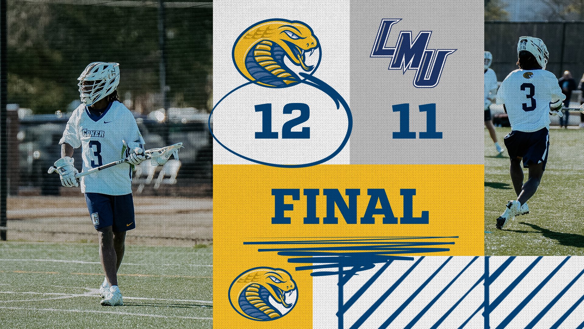 Cobras Take Care of LMU at Home