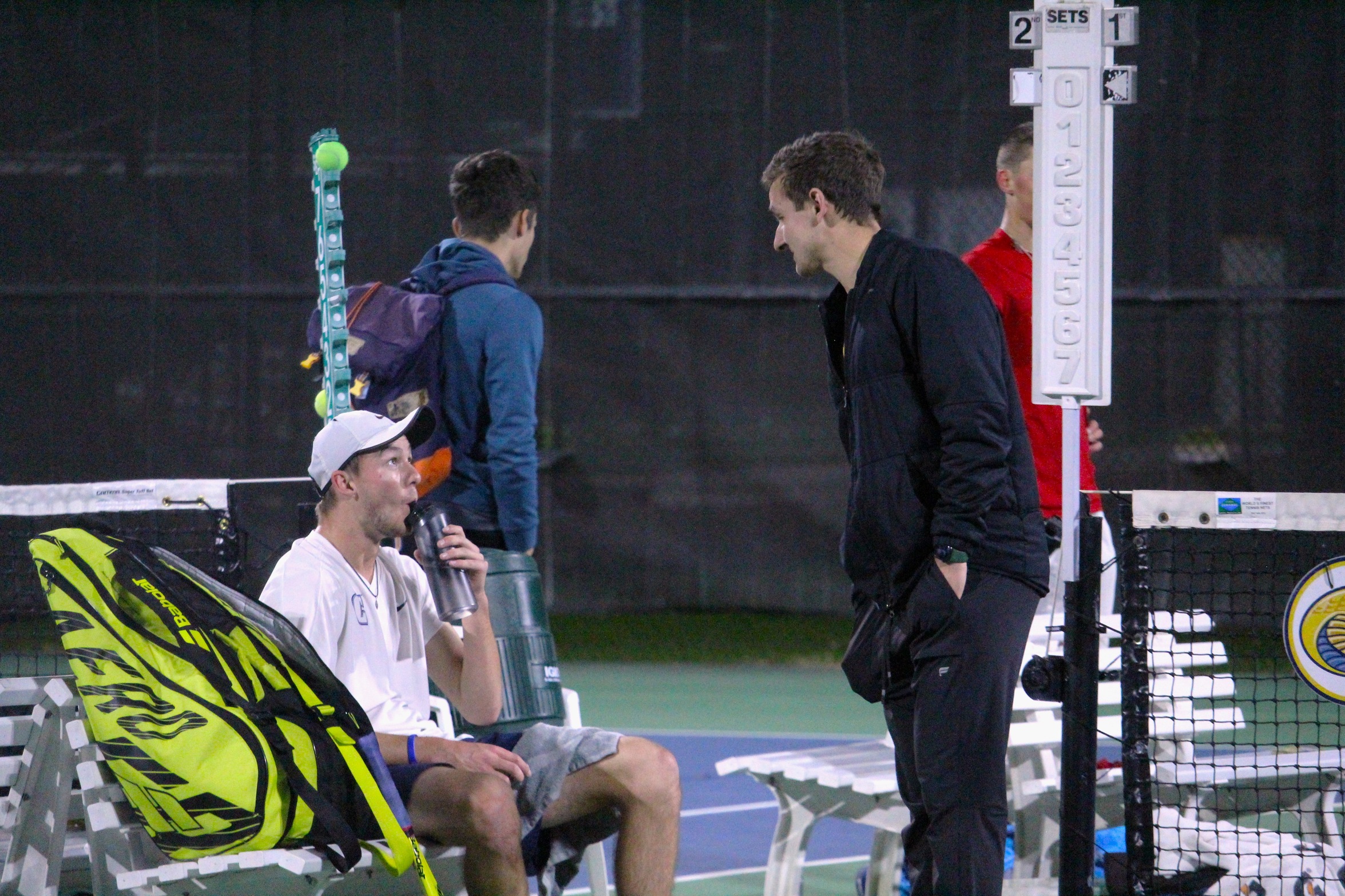 Men's Tennis Grabs First Win Against JCSU