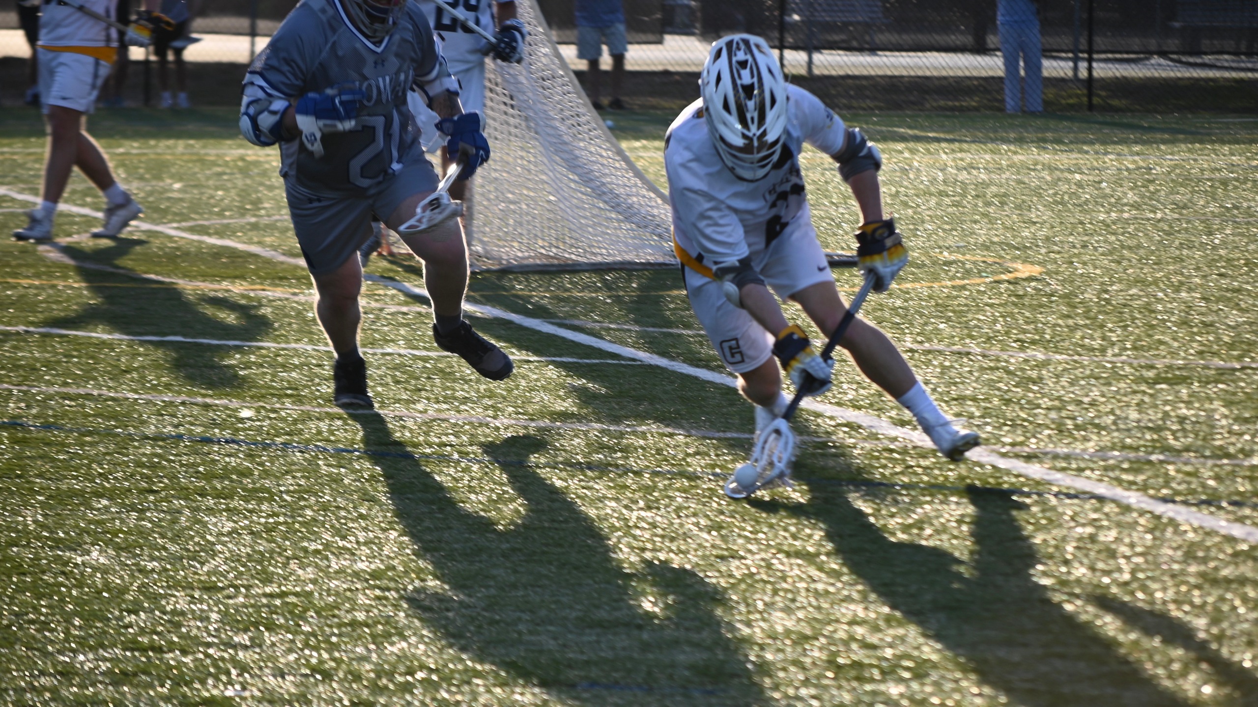 Men’s Lacrosse Faced Lincoln Memorial