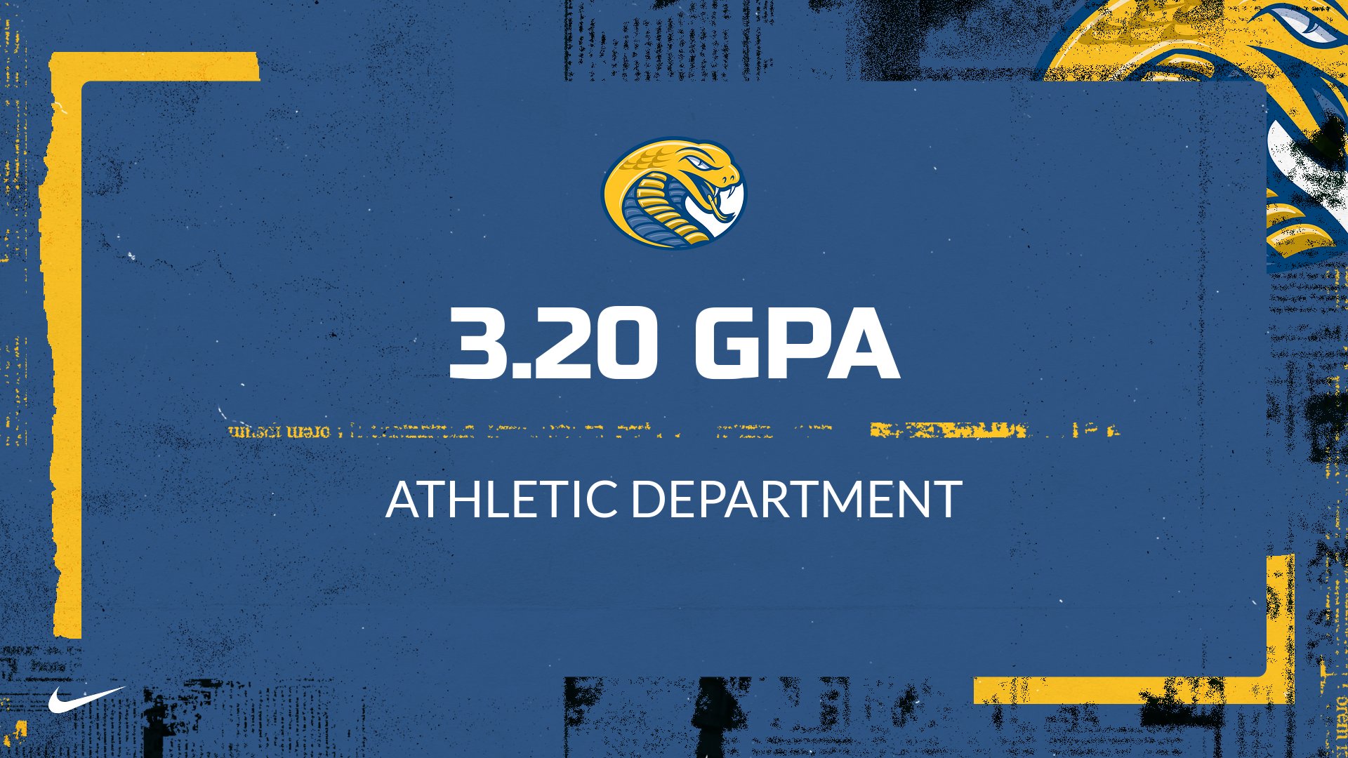 Coker Athletics Posts 3.20 2024-25 GPA